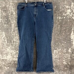 Style & Co.‎ Plus Size 20W Stretch Bootcut Denim Jeans Blue Full Length Women